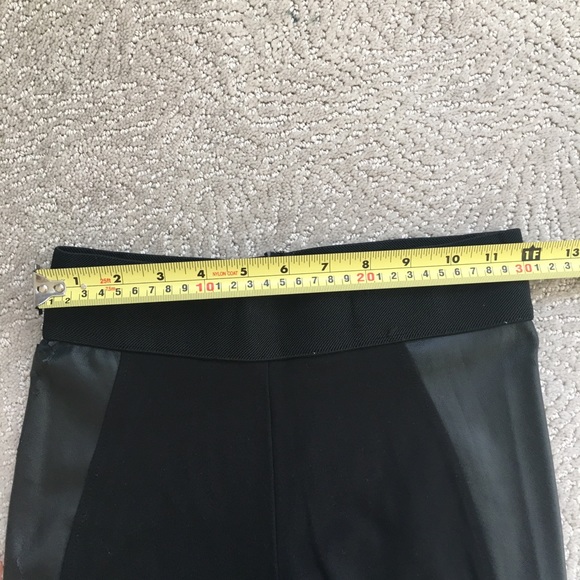 Soft leggings half leather - Picture 4 of 5